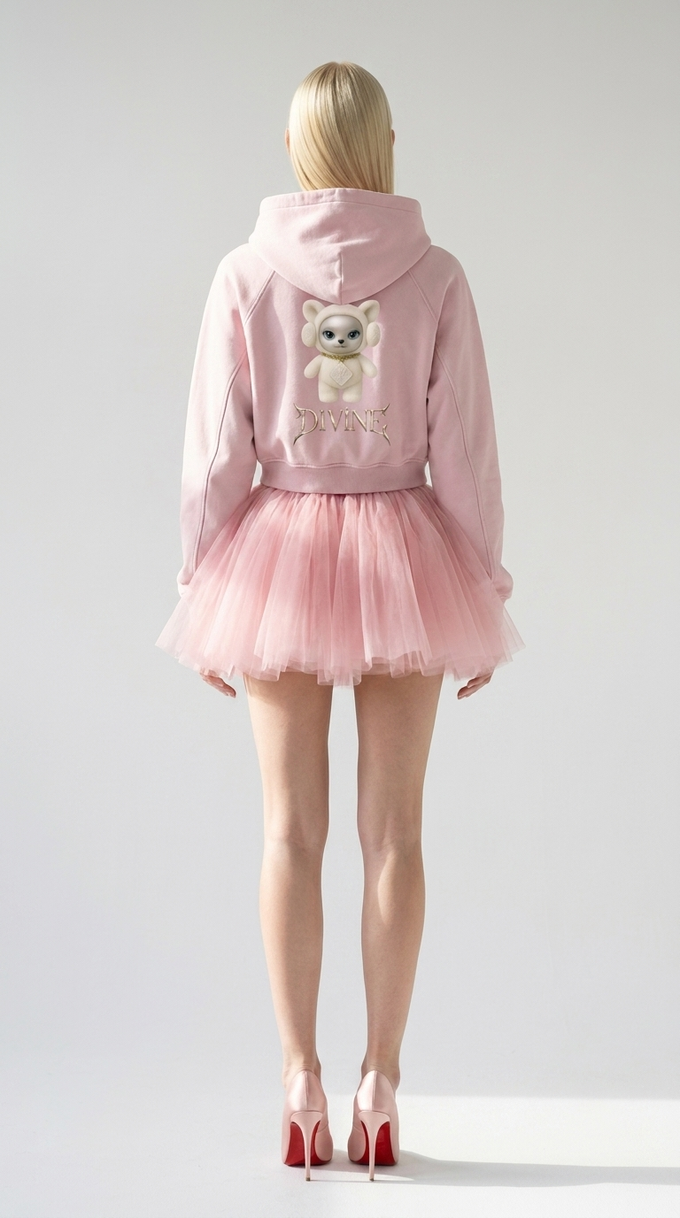 Divine crop  Hoodie