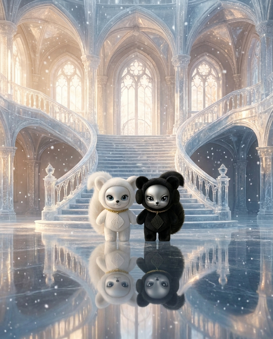 Divine and Baddie, the Winterinas