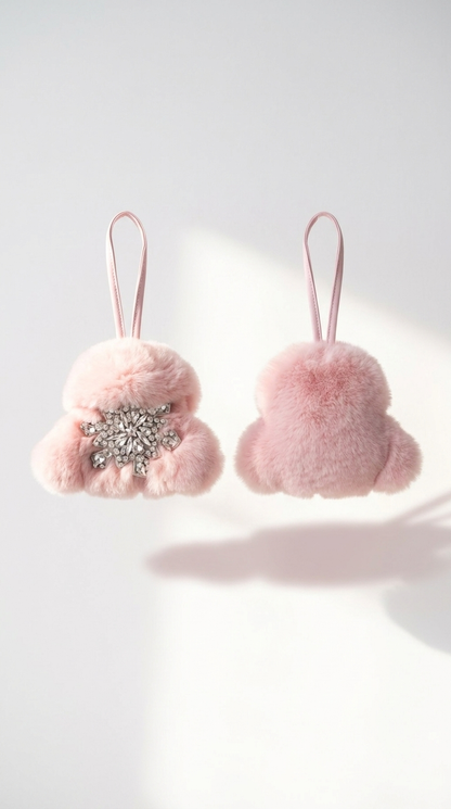 Crystal Charm in Pink