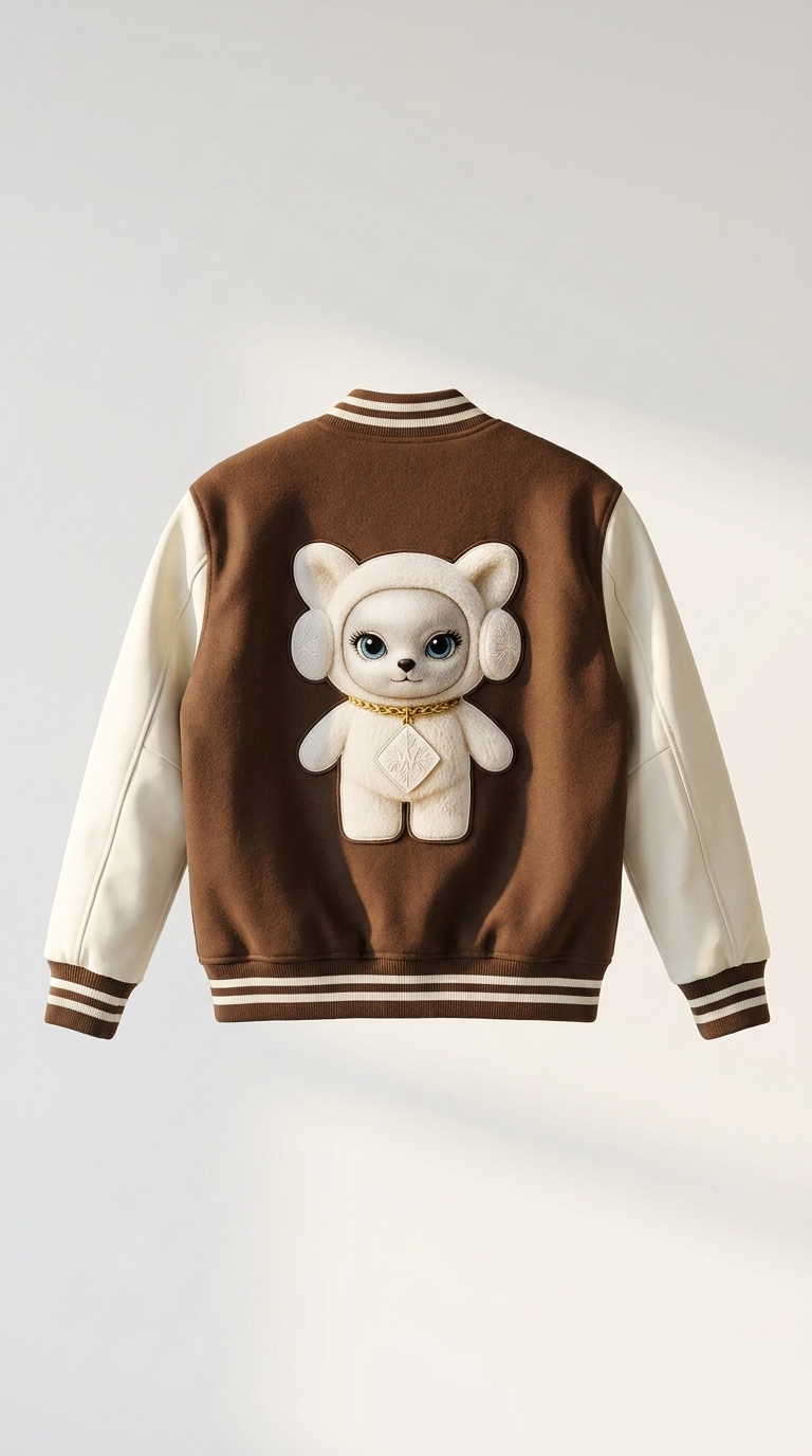 Winty Frost Varsity Jacket